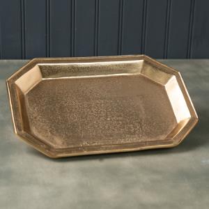 GILDED TEXTURED TRAY