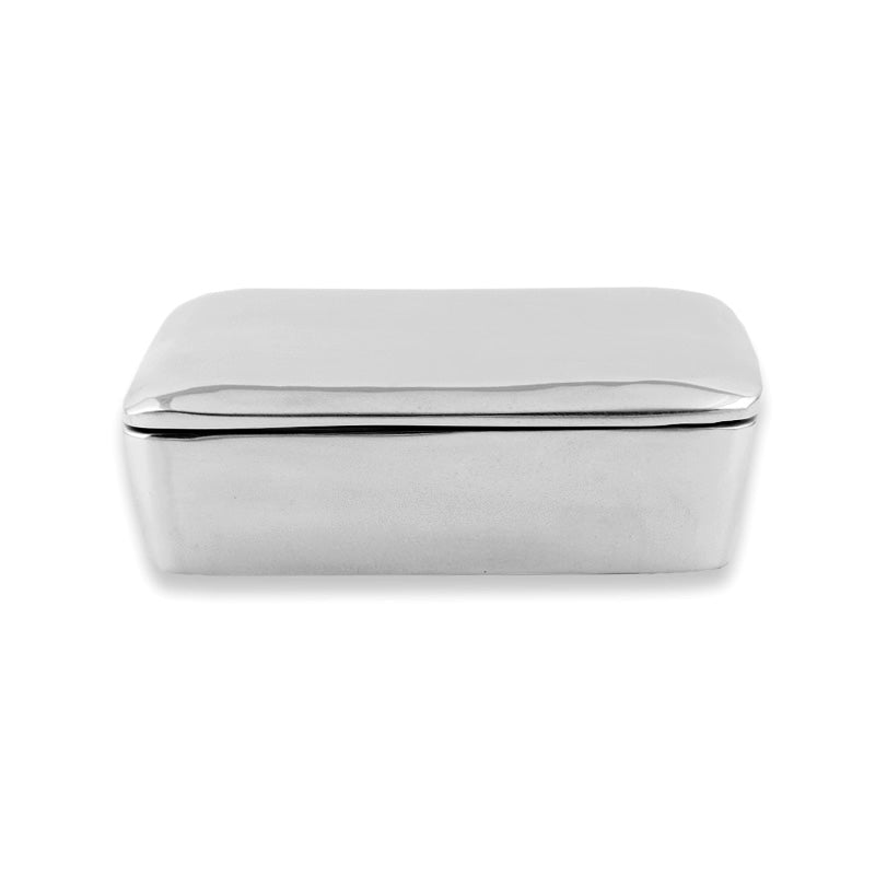 LG SQUARE BOX W/ LID - Lily Fields Home