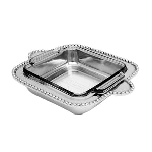 SQUARE BEADED CASSEROLE HOLDER - Lily Fields Home