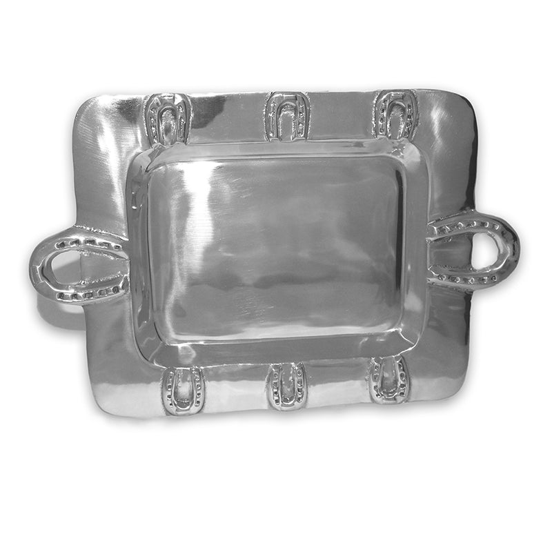 SM RECTANGLE HORSESHOE TRAY - Lily Fields Home