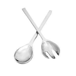 SQUARE SMOOTH SALAD SERVERS - Lily Fields Home