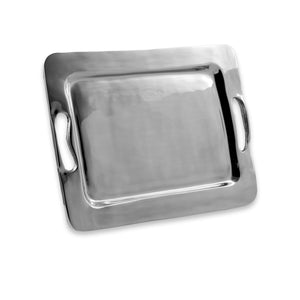 SM RECTANGLE TRAY W/ CUT OUT HANDLES - Lily Fields Home