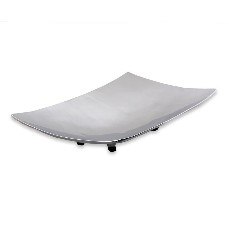 MD RECTANGLE CURVED TRAY W/ FEET - Lily Fields Home