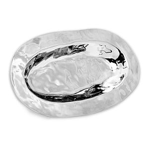 OVAL SOFT HAMMERED DEEP TRAY - Lily Fields Home